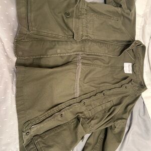 Madewell Utility Jacket in Olive Green